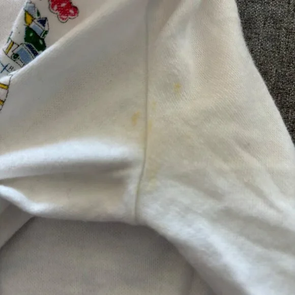 Vintage OshKosh B’Gosh Trains Vestbak Overalls Outfit Size 6-9M - Picture 10 of 13